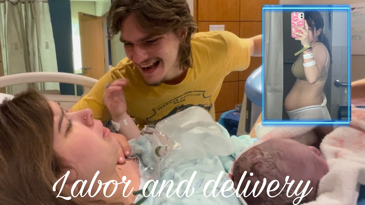 LABOR AND DELIVERY VLOG // 41 WEEKS!