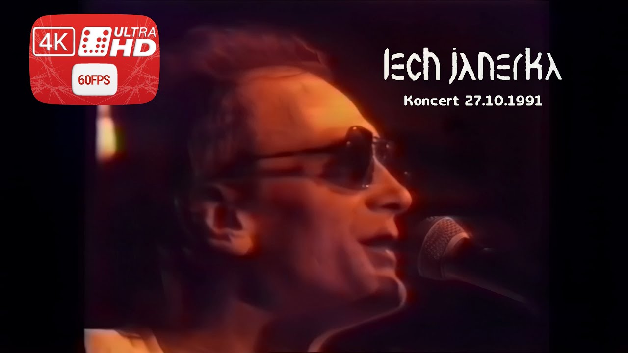 Lech Janerka -  27.10.1991 (4k Ultra HD Video Quality)