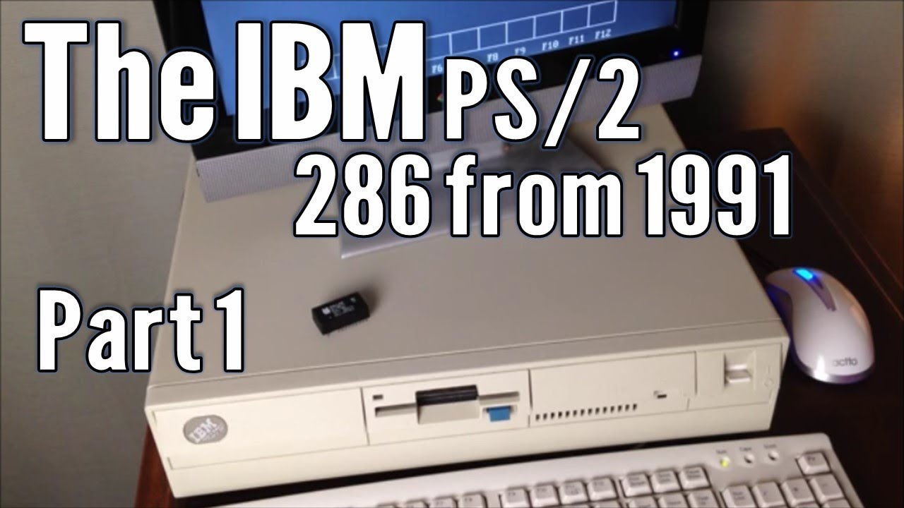 IBM PS/2 Model 30. Часть 1: ПК 80-х, изменивший всё!