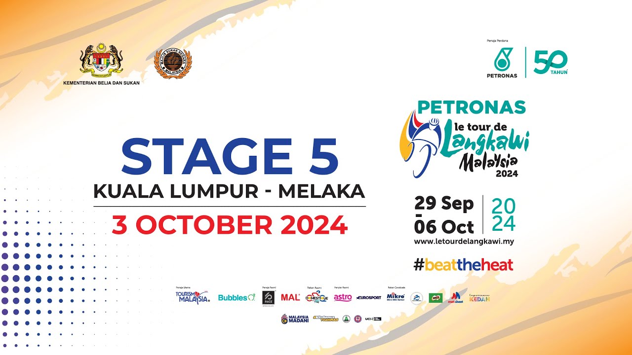 LIVE | Stage 5 | PETRONAS Le Tour de Langkawi 2024 | ENG Commentary