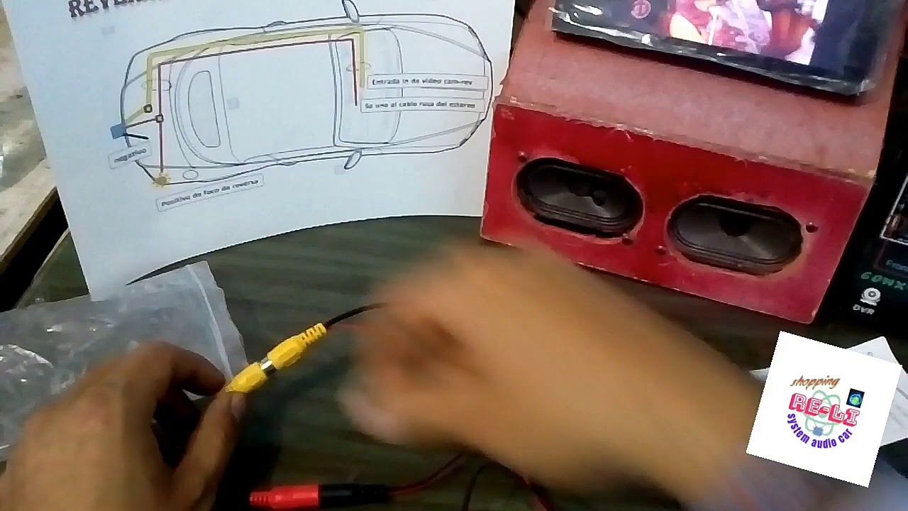 Instalación cámara de reversa estereos 7