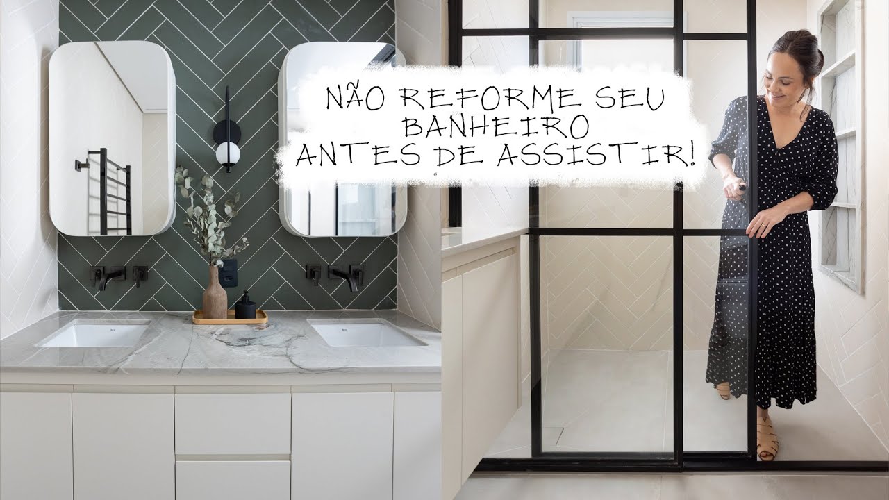 10 DICAS REFORMA BANHEIRO