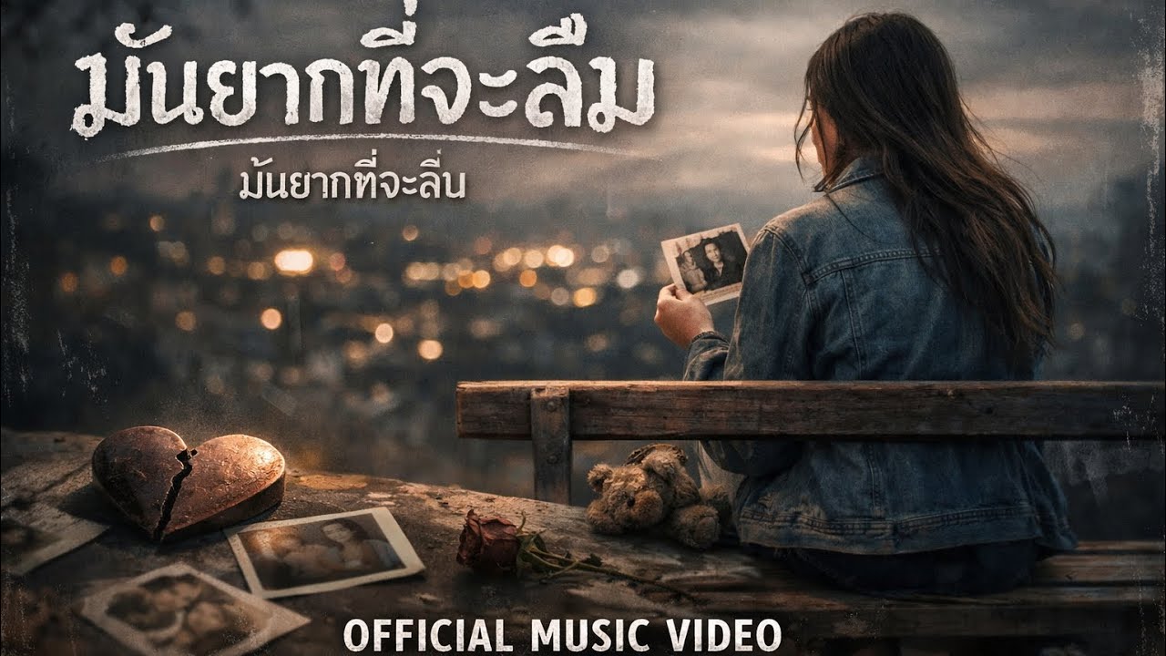 มันยากที่จะลืม- It's hard to forget #creative #aimusic 