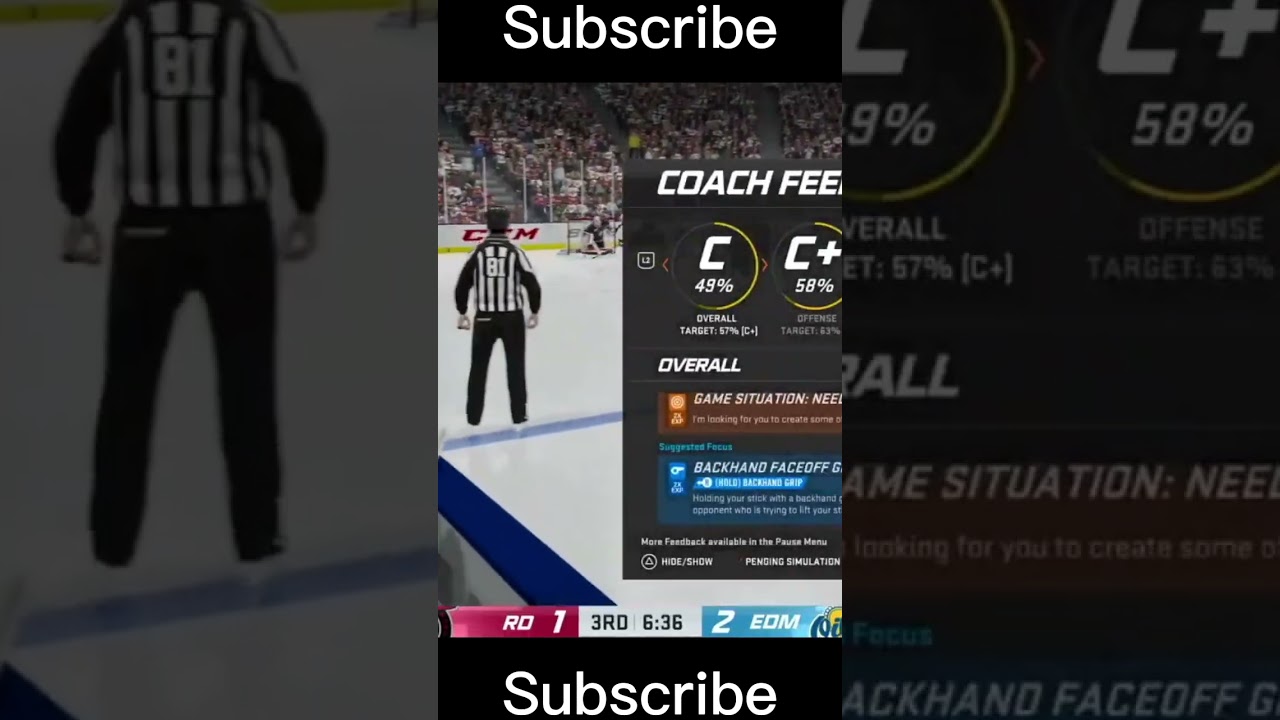 Nhl 20 Career Mode (Rewind) #shorts #nhl20