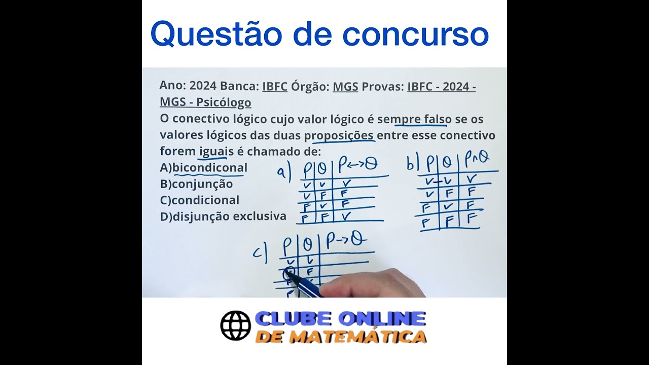 Raciocínio lógico