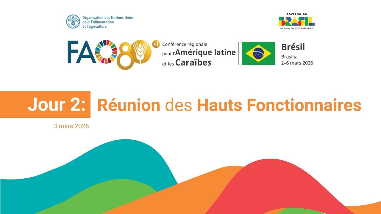 Jour 2 : Réunion des Hauts Fonctionnaires | Conférence régionale de la FAO pour les Amériques