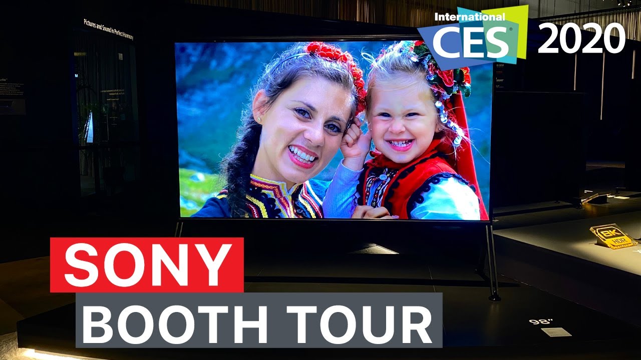 Sony CES 2020 Booth Tour | CES 2020