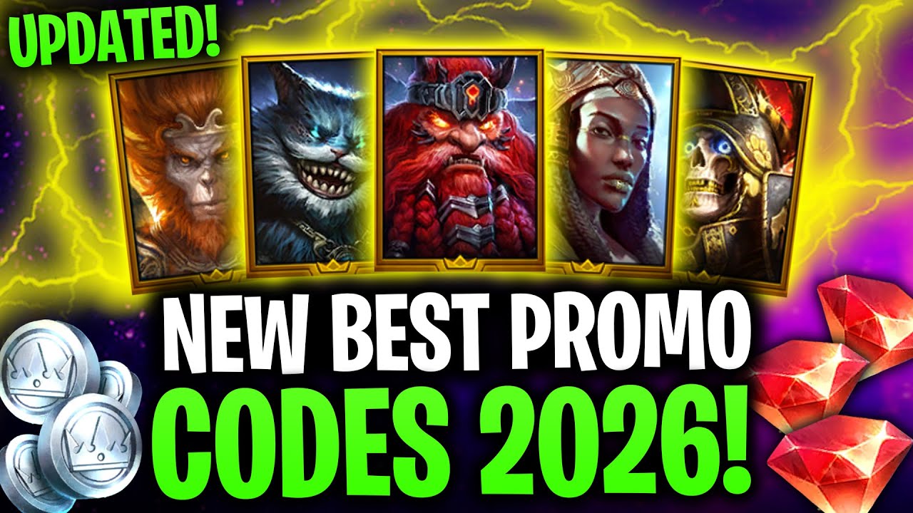 UPDATED! NEW 2026 Promo Codes in Raid Shadow Legends - All Verified Codes