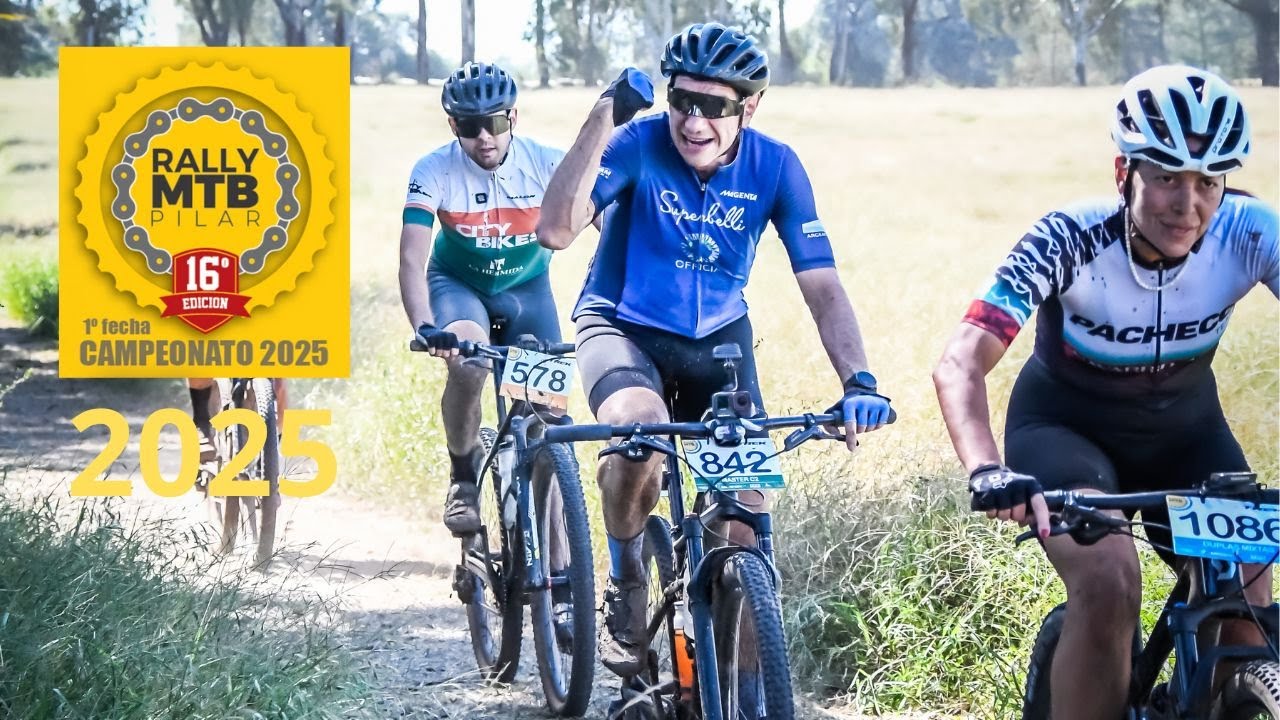 Rally MTB Pilar 1ra fecha - Mar 2025 - El Estribo Carrera completa - 9 de 16 en Cat C2 - 01:50:50