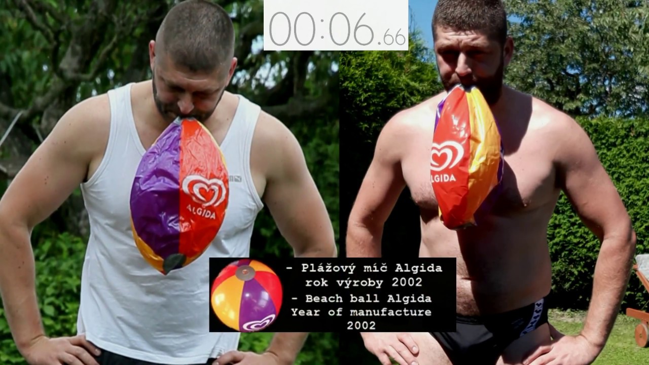 BLOW UP BEACH BALL - FOUKÁNÍ BALONKU c 2018