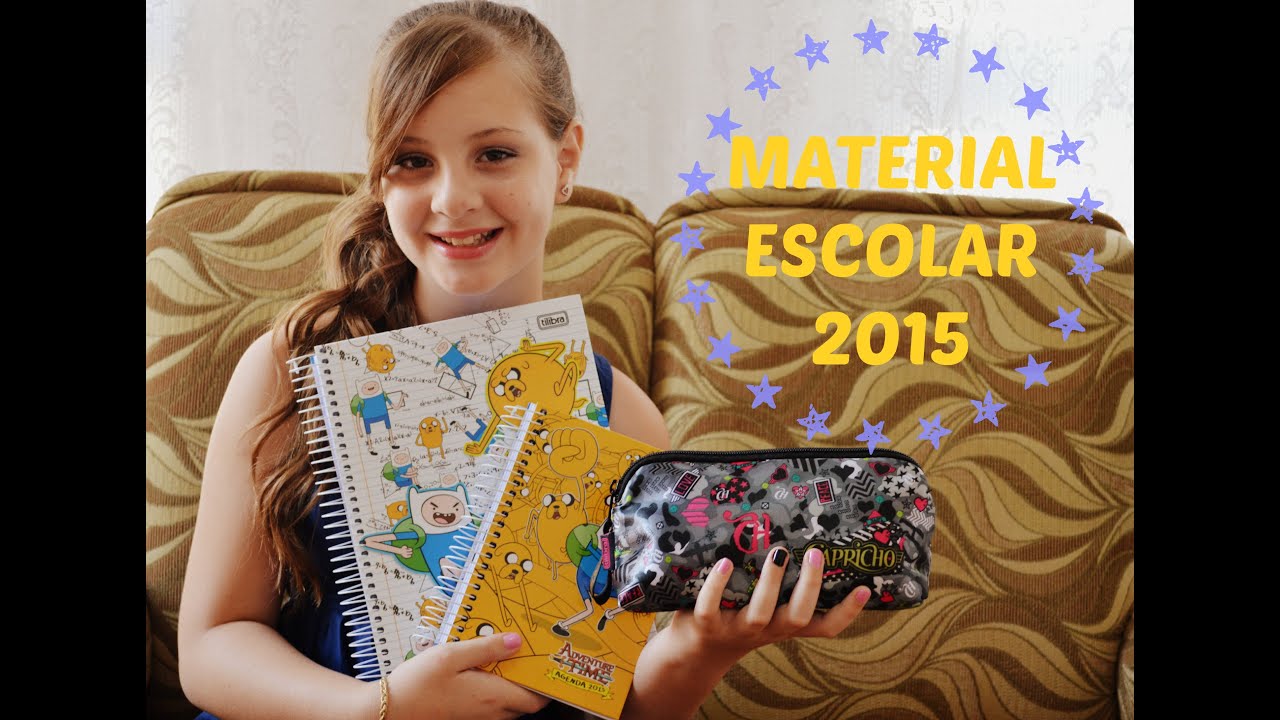 ⭐️ Material Escolar 2015 | JULIANA DE SÁ