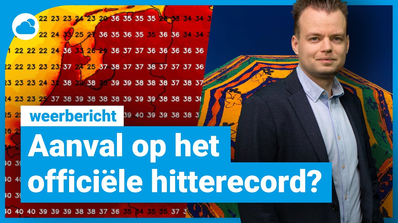 Weerbericht: mogelijk een nieuw officieel hitterecord op dinsdag?