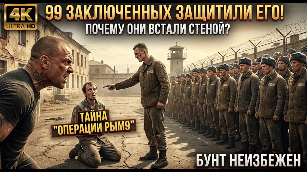 Один против всех? 99 заключенных заступились за инвалида!