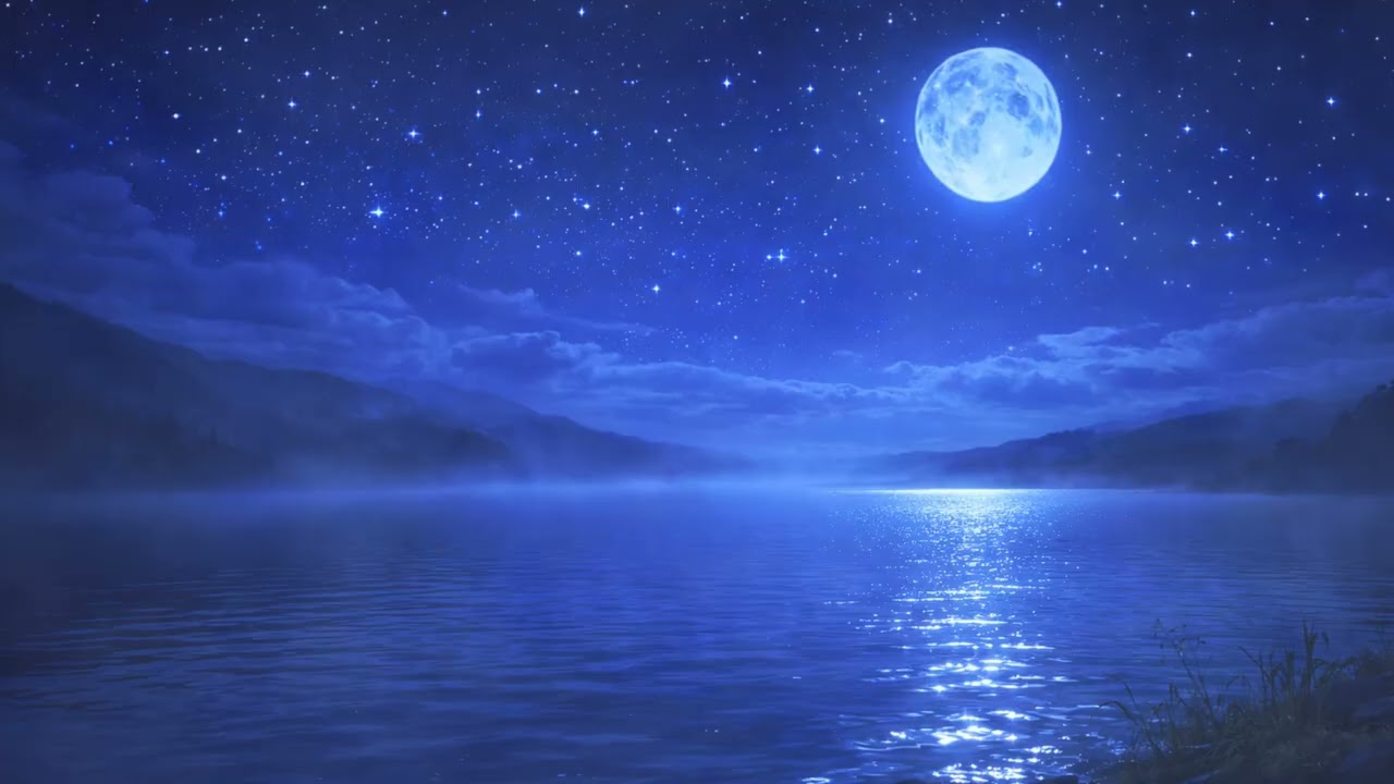 432Hz Deep Sleep Waves – Quiet Night Calm (3 Hours)