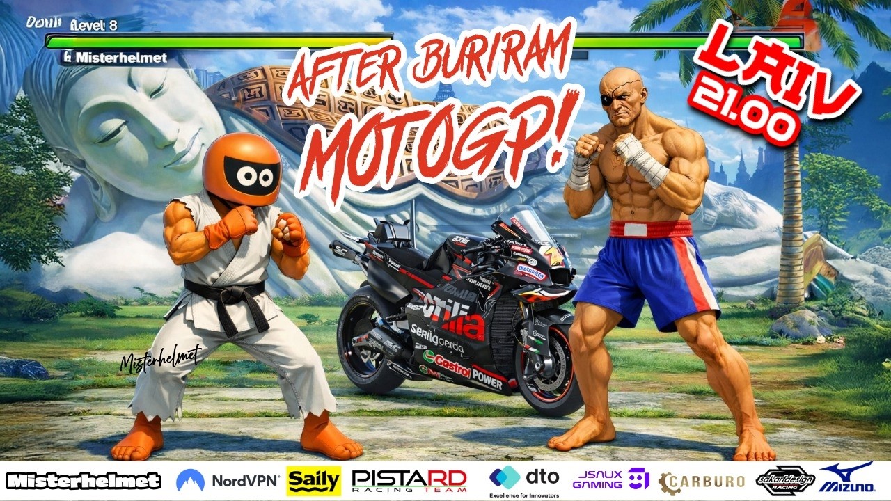 LIVE MOTOGP BURIRAM MISTERHELMET COMPLOTTO!!!
