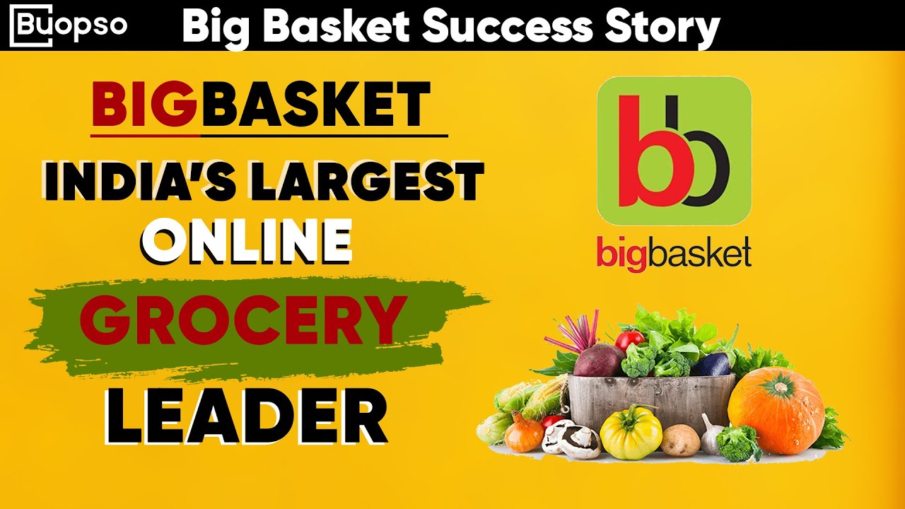 India's Largest Online Grocery Leader | #BigBasket | Buopso Business