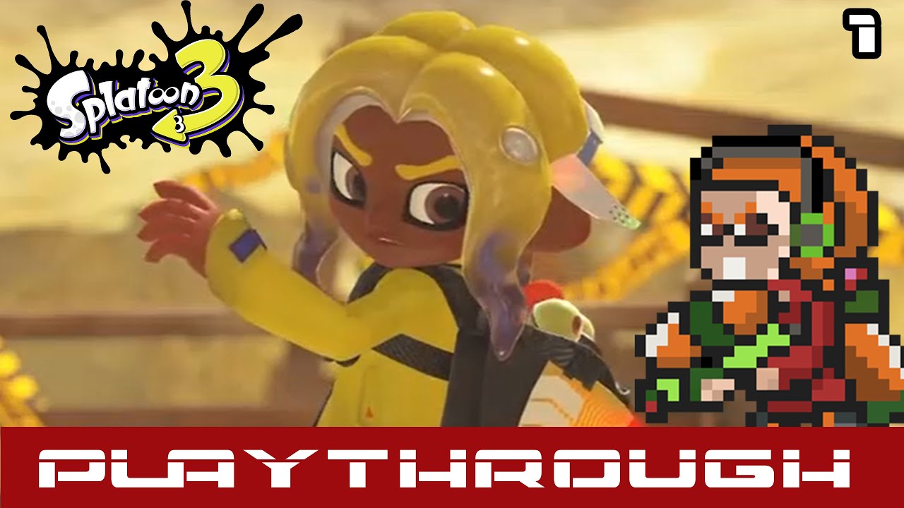 Faz D Plays - FIRST PLAYTHROUGH - Splatoon 3 - Story mode - Part 1