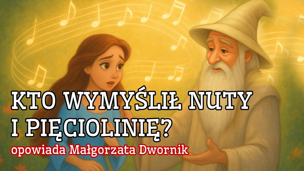 👵 Kto wymyślił nuty i pięciolinię? | Bajki dla Naszka