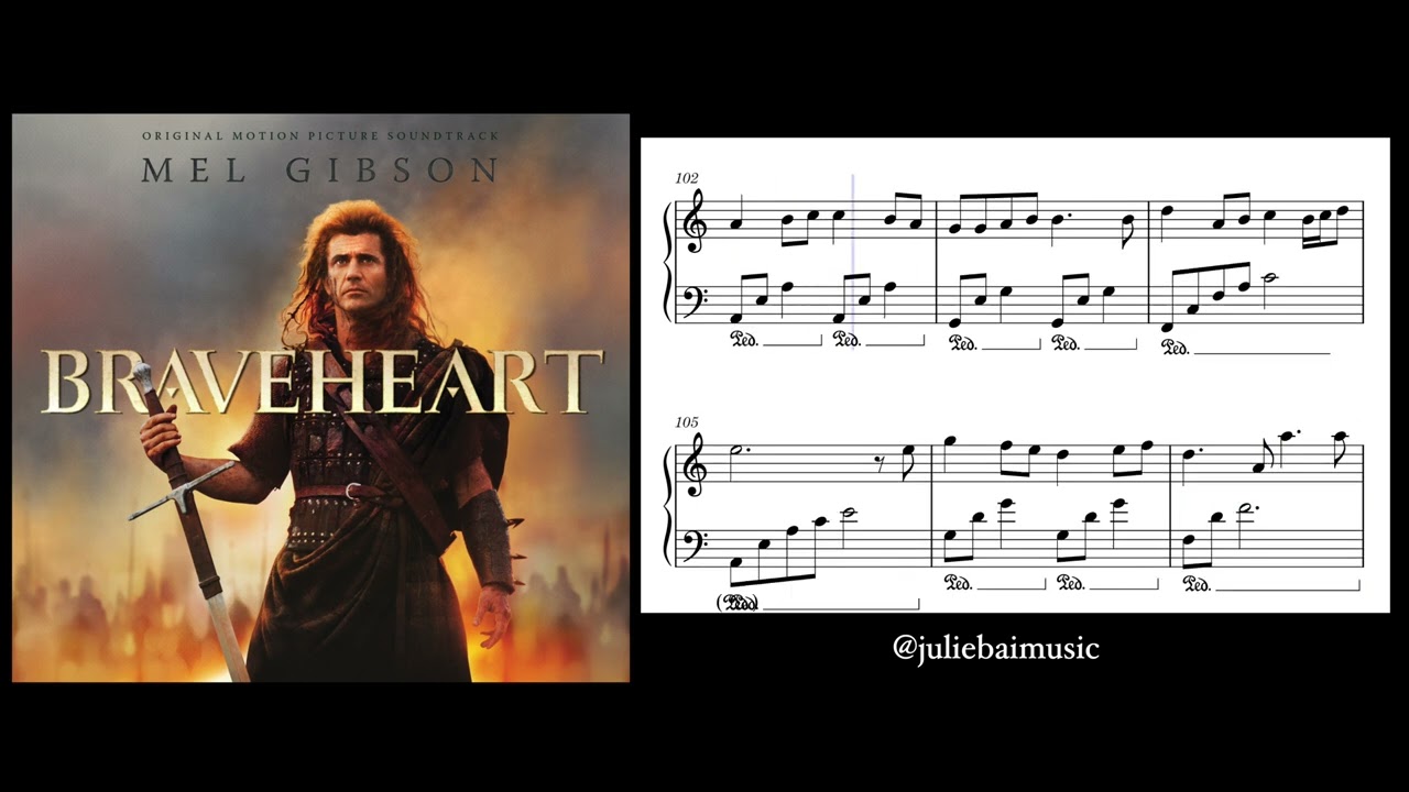 Braveheart Medley [Piano Sheet Music]