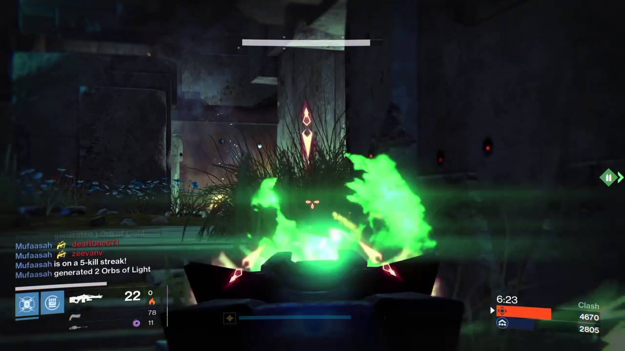Lightning grenade will stick to anything