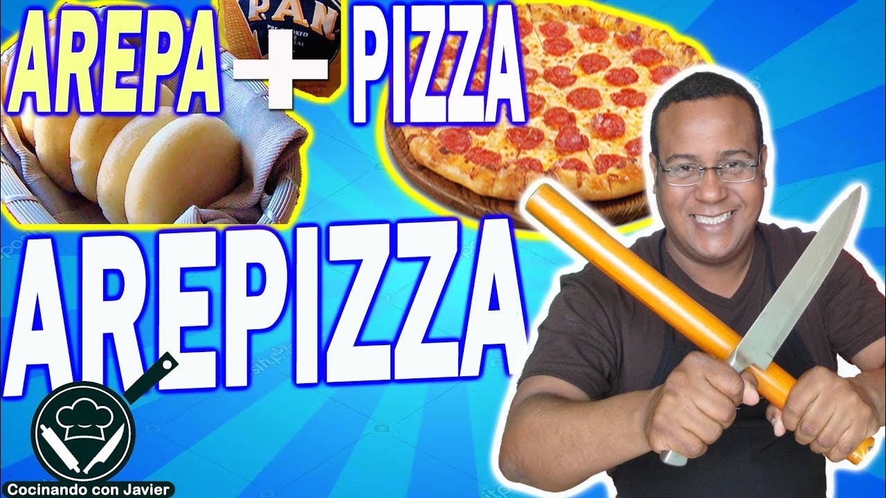 AREPIZZA | AREPA + PIZZA | Receta fácil