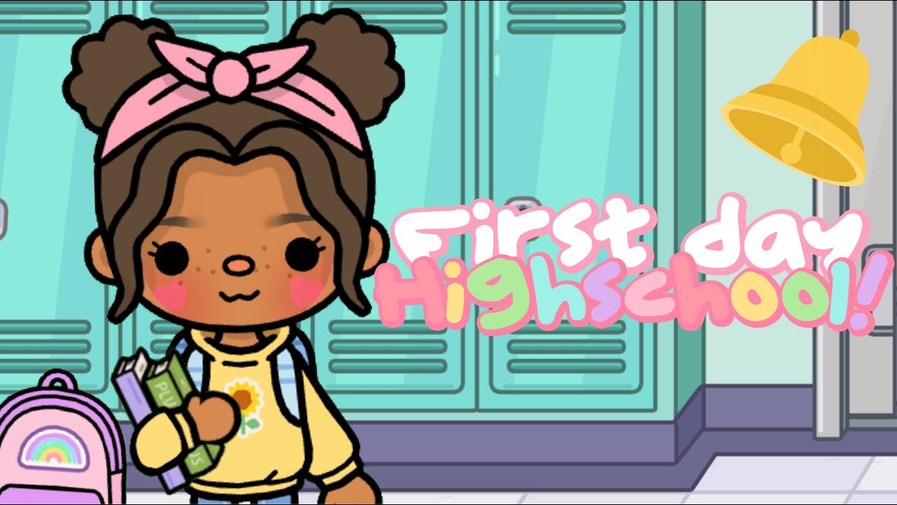 The First Day Of Highschool! 📚 | With Voice 🔊 | Toca Life World