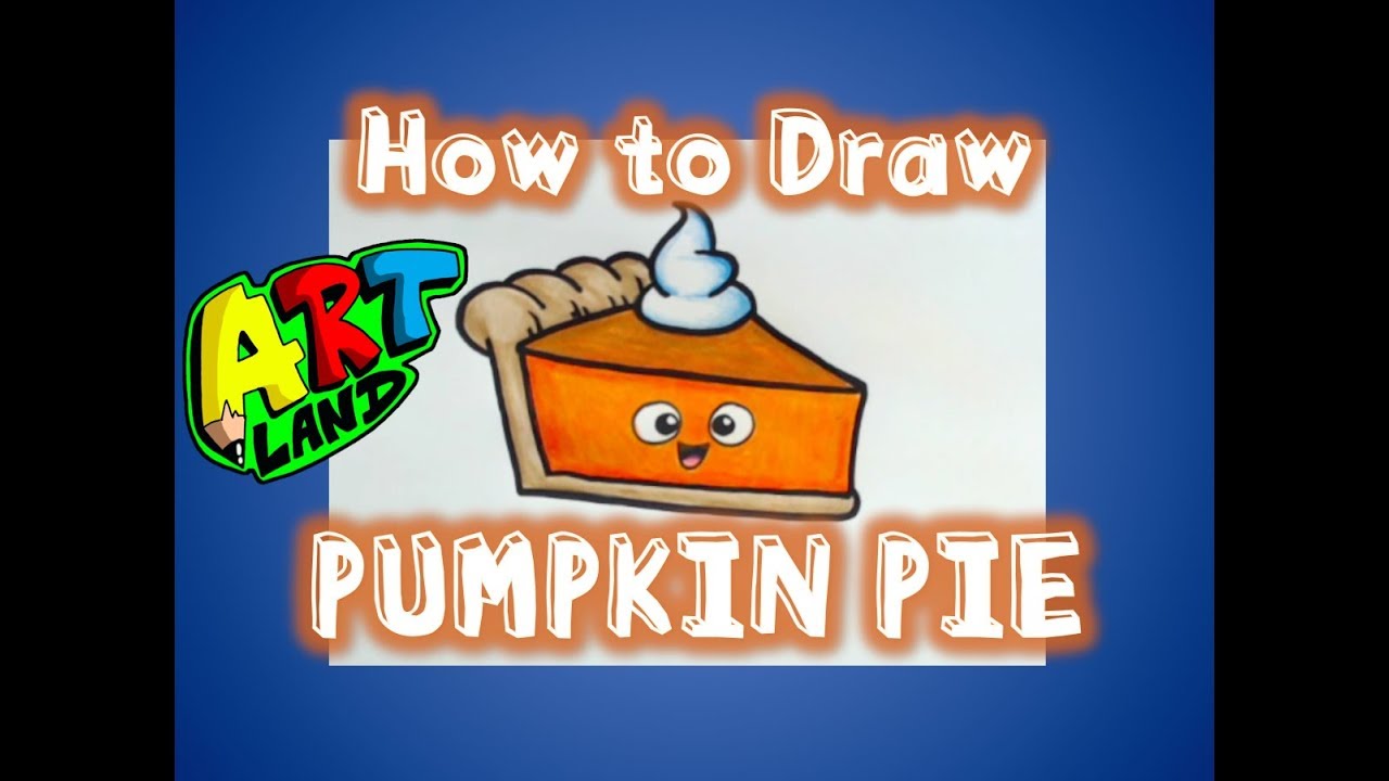 How to Draw Pumpkin Pie