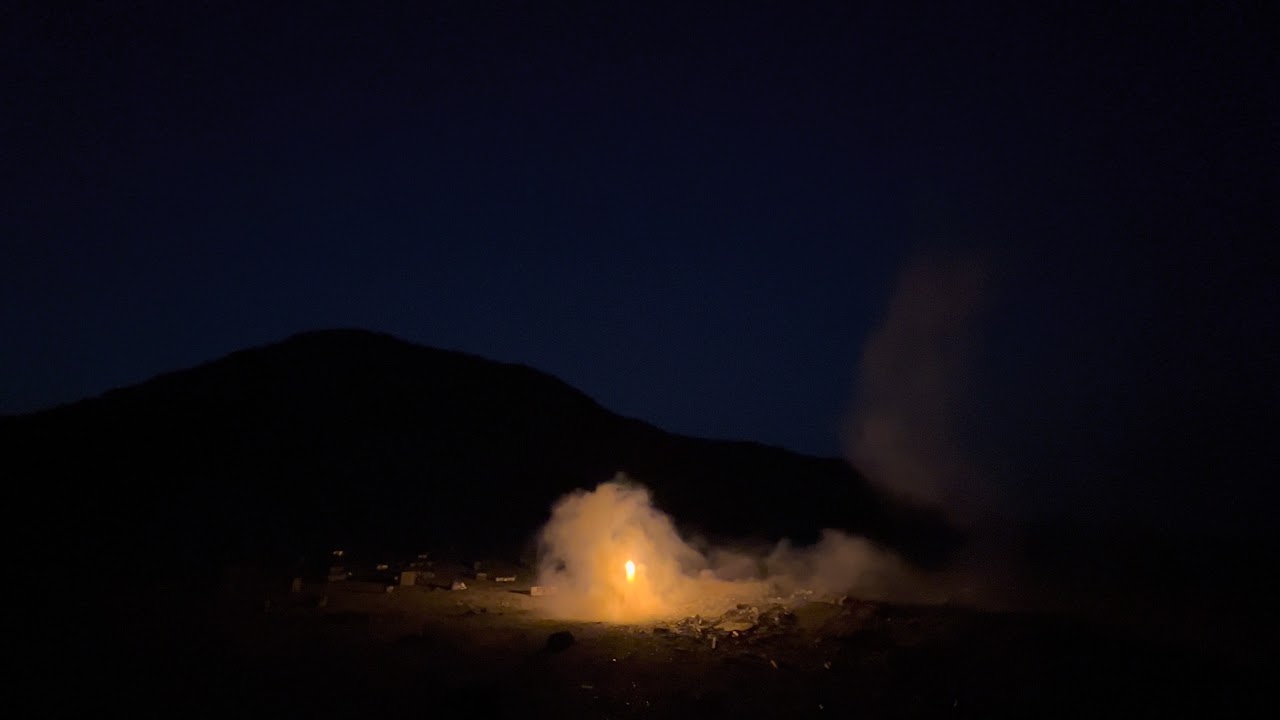 3 Stage Nuclear Salute Rocket