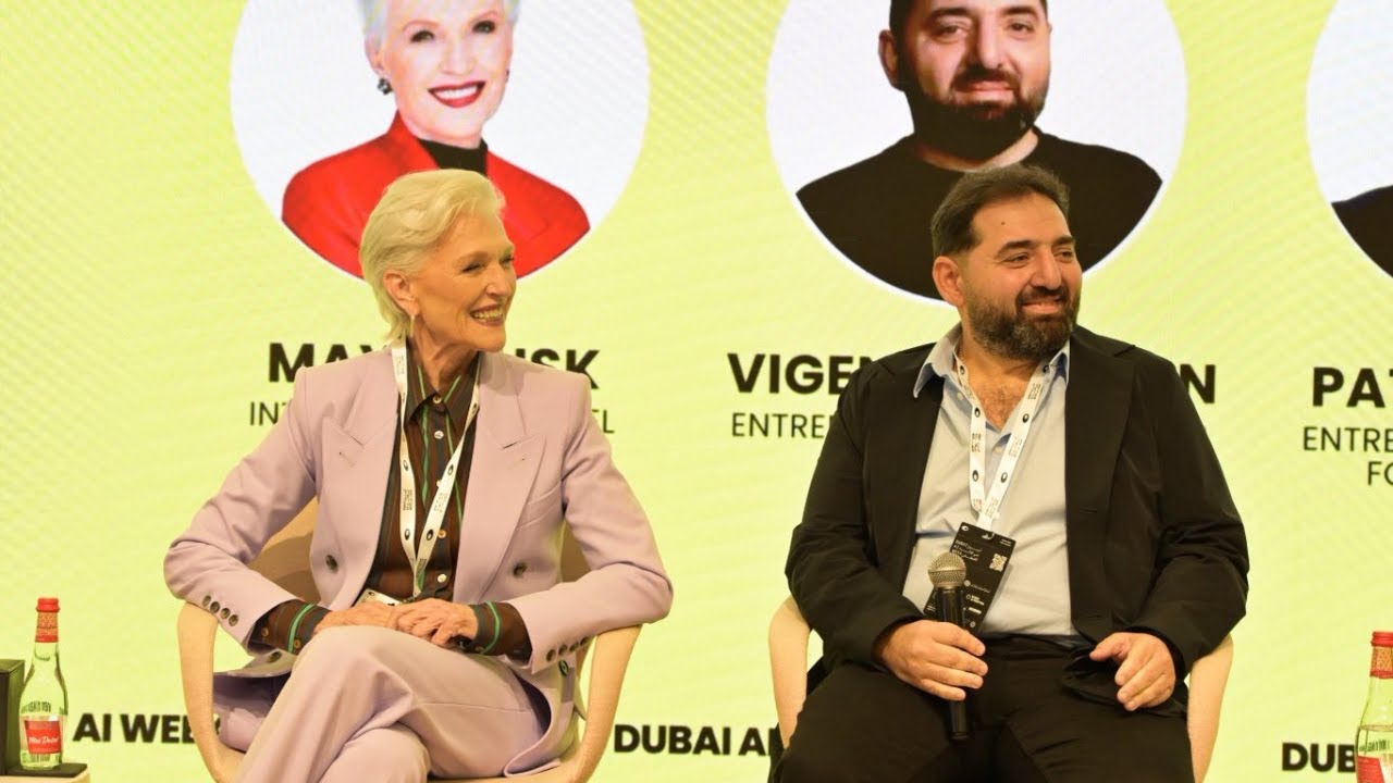 Maye Musk Presented the YoHealth App at Dubai AI Week 2025