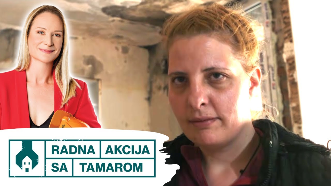 Posle požara u stanu, nije bilo novca za popravku - sada stiže pomoć!-Radna akcija sa Tamarom I PRVA