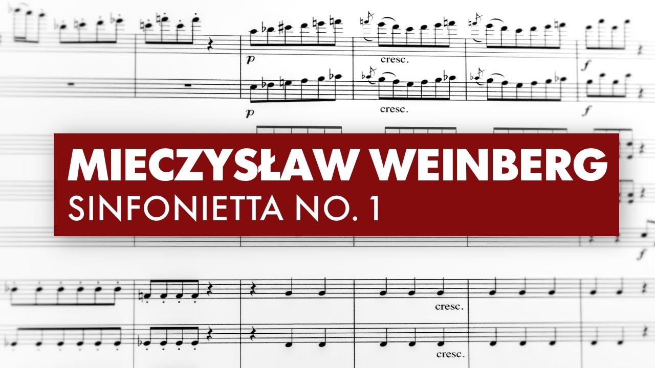 Weinberg: Sinfonietta No. 1 — Full Score