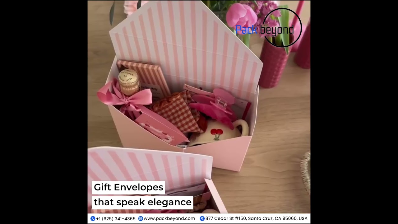 Heading  Gift Envelopes that speak elegance  #CorporateGifting #PackagingDesign #customizedbox