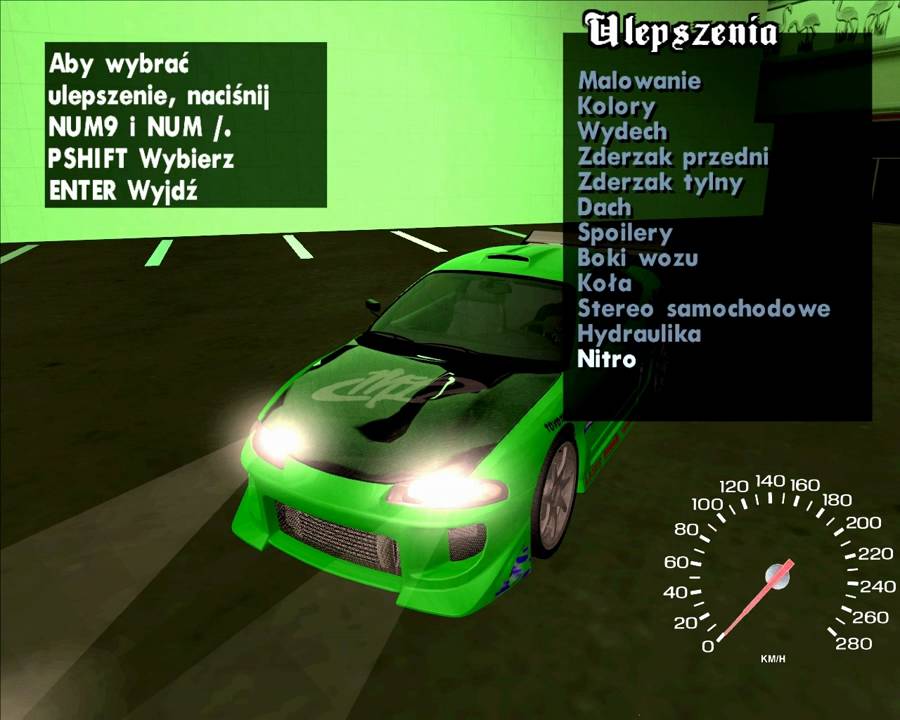 GTA San Andreas Fast & Furious Cars version 2