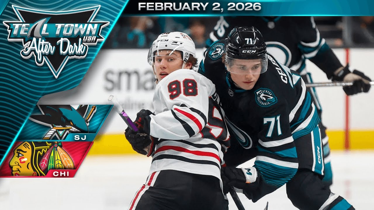 San Jose Sharks @ Chicago Blackhawks - 2/2/2026 - Teal Town USA After Dark (Postgame)