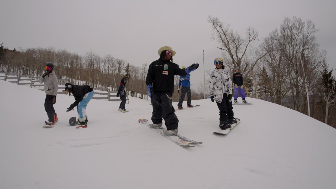 LJ Henriquez Redbull Slide in Tour Killington 2023 with Zeb Powell RAW