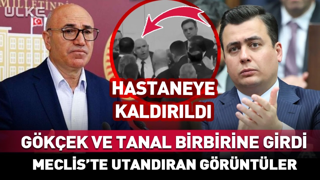 Meclis'te Utandıran Görüntüler! Osman Gökçek ve Mahmut Tanal Birbirine Girdi #Sondakika