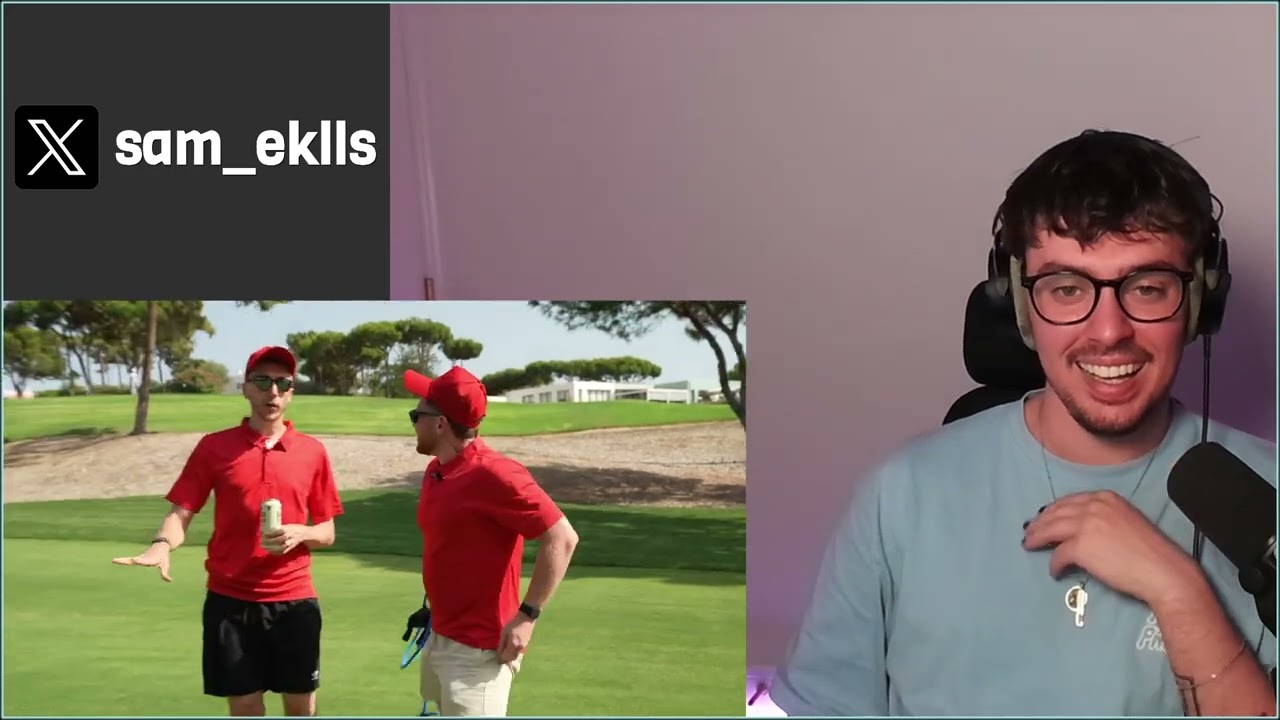Reacting to SIDEMEN ALL SPORTS GOLF BATTLE (EUROPE EDITION)