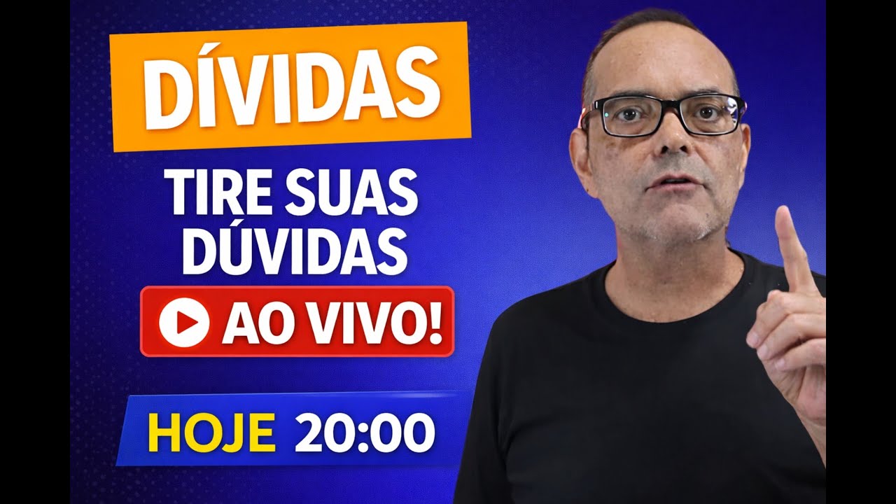 DÍVIDAS - TIRE SUA DÚVIDA AO VIVO