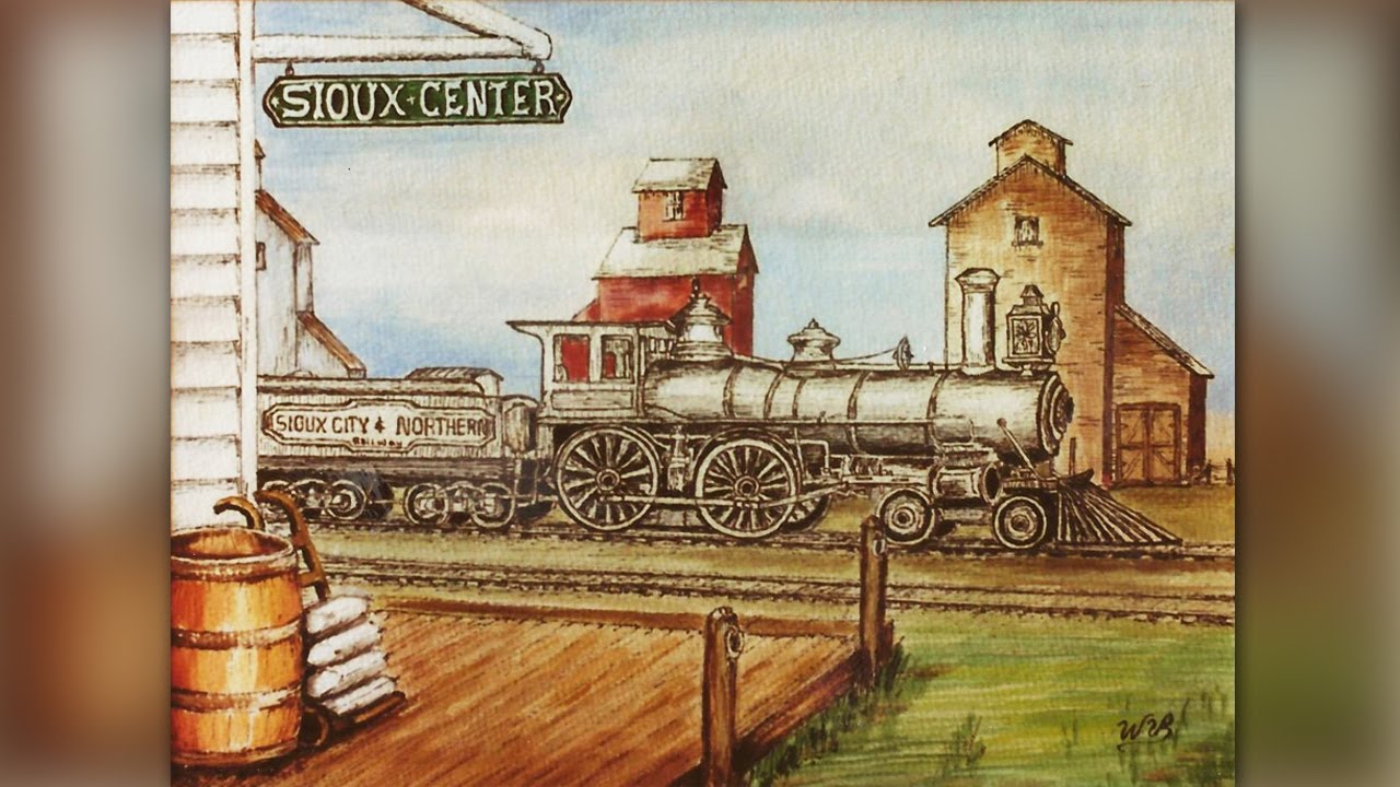 Early Settlers and Businesses of Sioux Center, Iowa