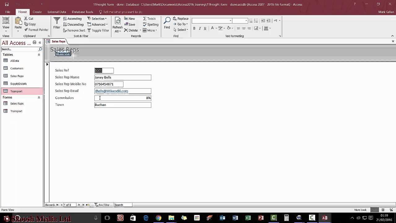 Multiple Table Forms in Microsoft Access