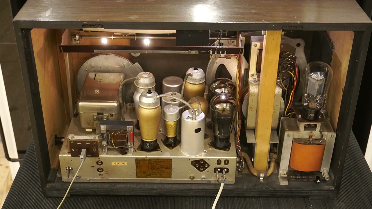 Telefunken 586WLK 1935 2x RE604 Triode