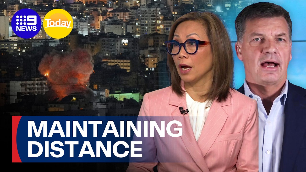 Australia maintains distance from the Iran war | 9 News Australia