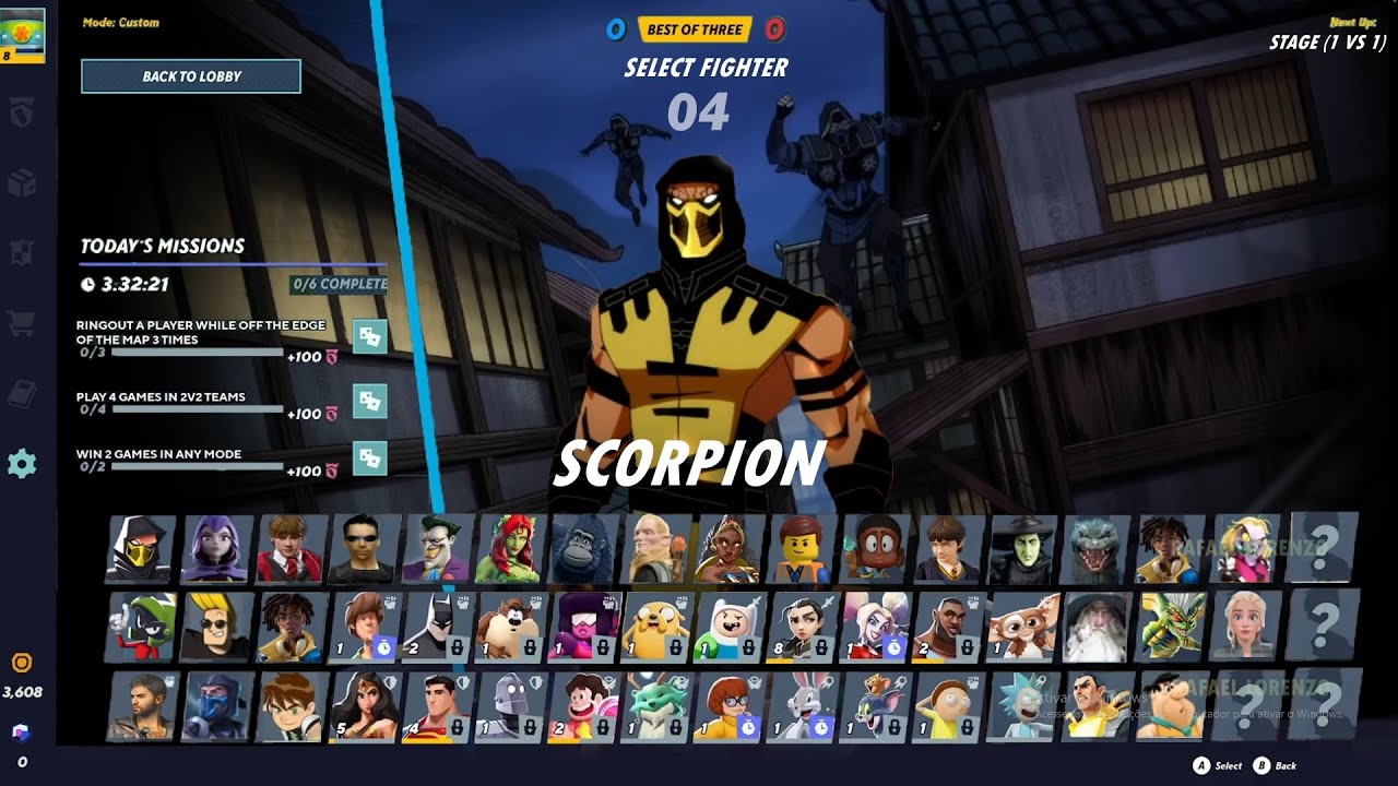 All leaked characters in MultiVersus update Stripe