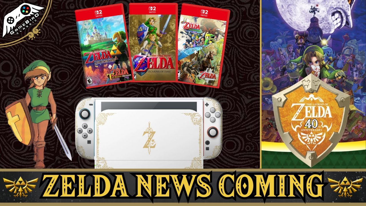 40-летие Legend of Zelda!