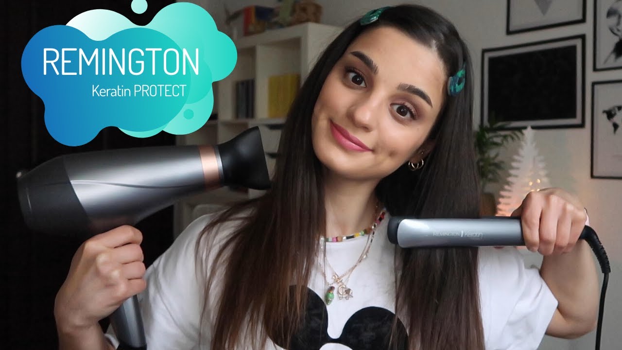 REMINGTON KERATİN PROTECT SAÇ DÜZLEŞTİRİCİ & SICAK HAVALAR İÇİN GÜNLÜK MAKYAJ 💄