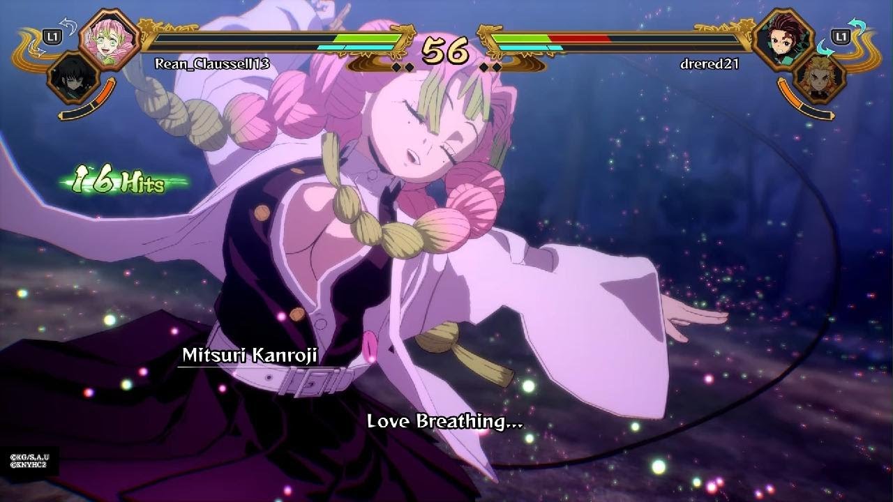 Mitsuri Online Ranked Matches Demon Slayer -Kimetsu no Yaiba- The Hinokami Chronicles 2