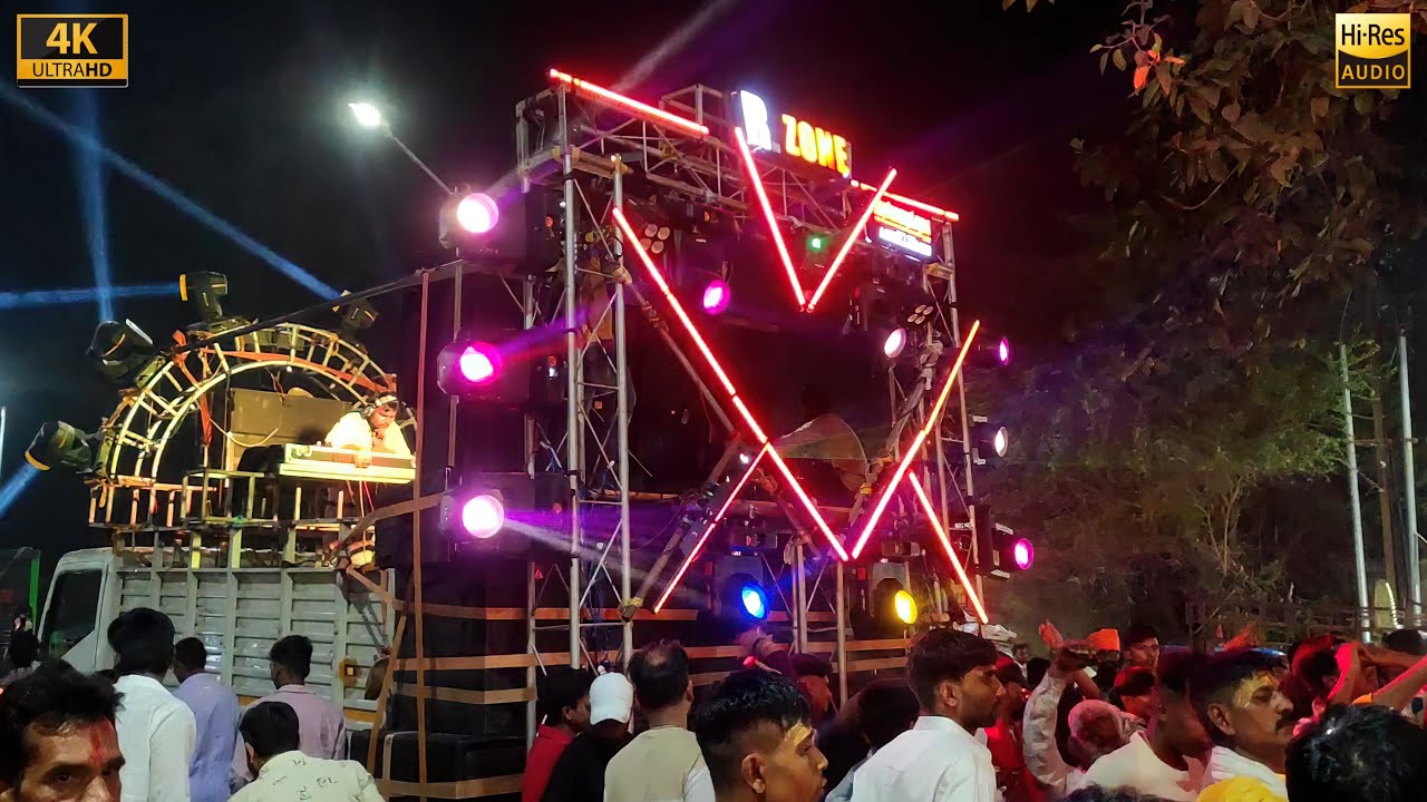 DJ R ZONE | Mahashivratri Jhanki Raipur 2025 | HD Sound | CG04 LIVE