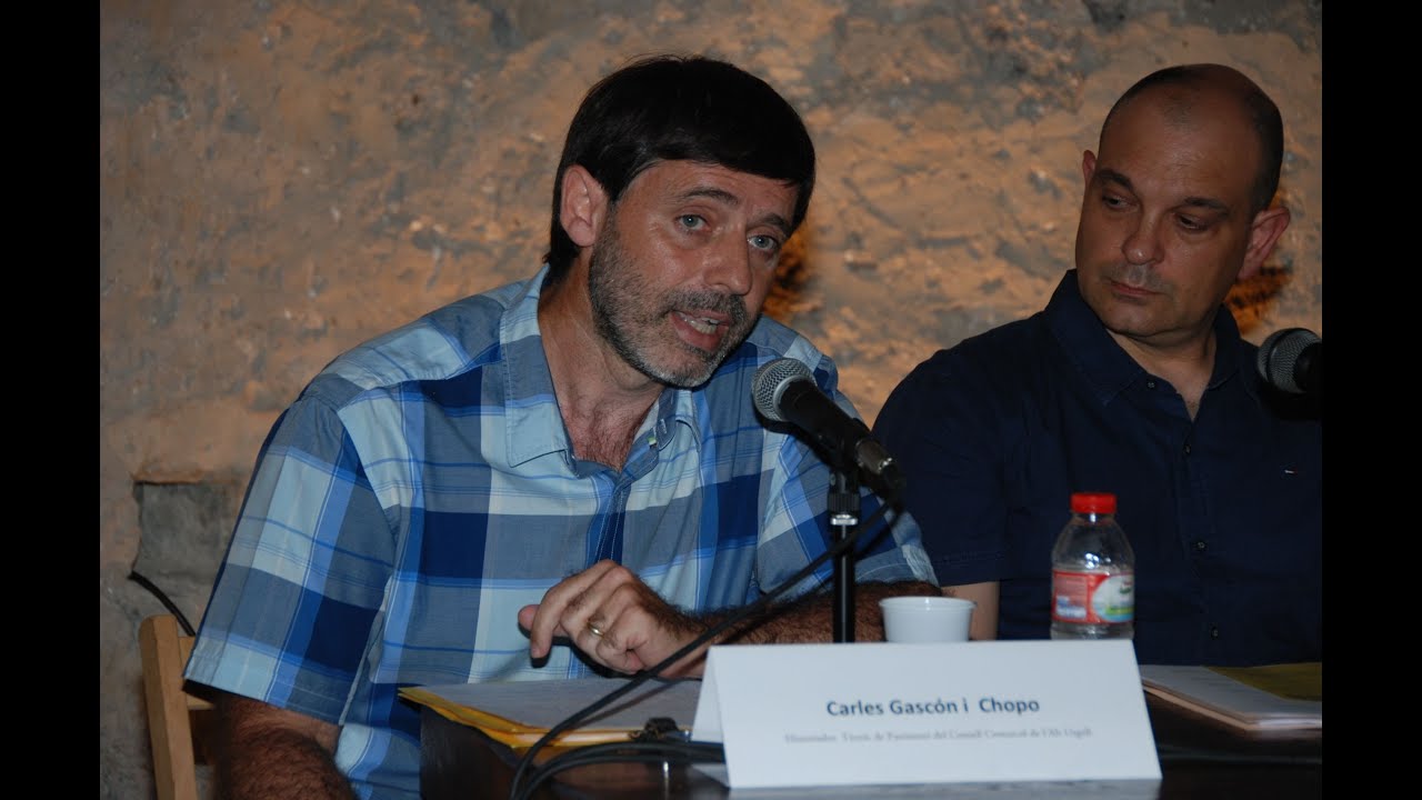 Confer&egrave;ncia de Carles Gasc&oacute;n i Chopo