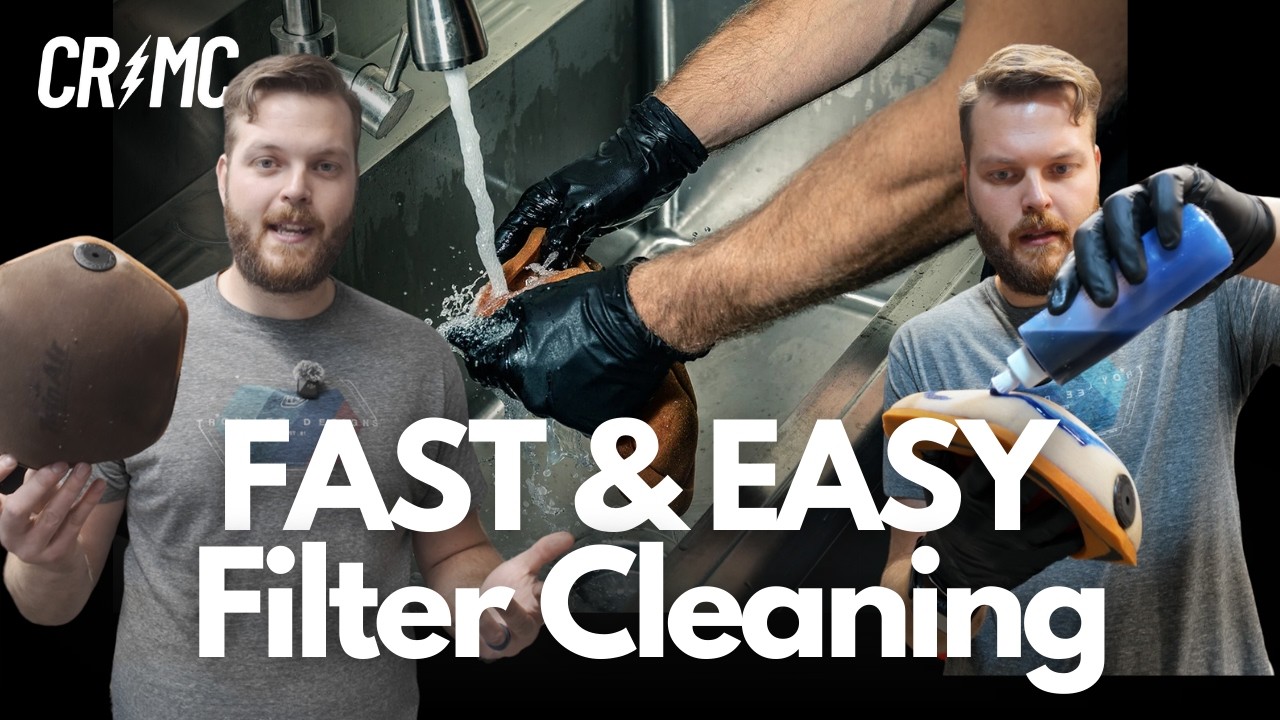 Complete Dirt Bike Air Filter Service: Wash, Dry & Oil Like a Pro