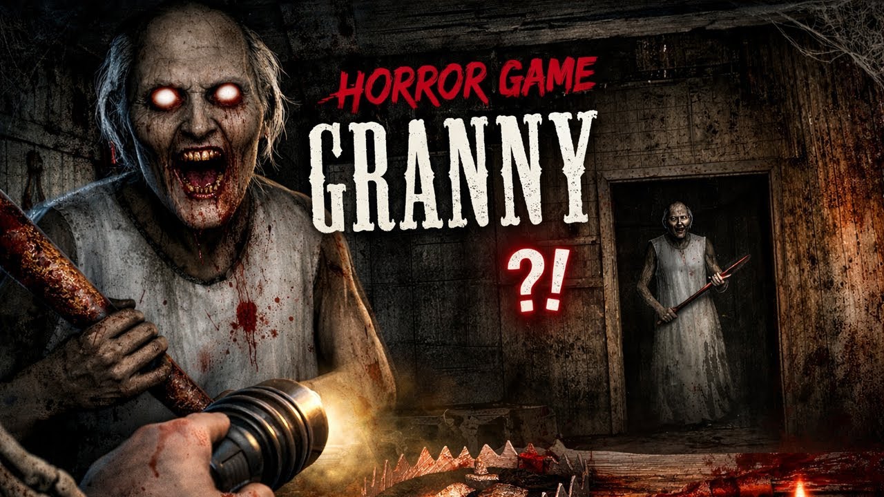 GRANNY HOROR! TERJEBAK DI RUMAH NENEK PALING MENYERAMKAN 😱 | Granny Horror Gameplay